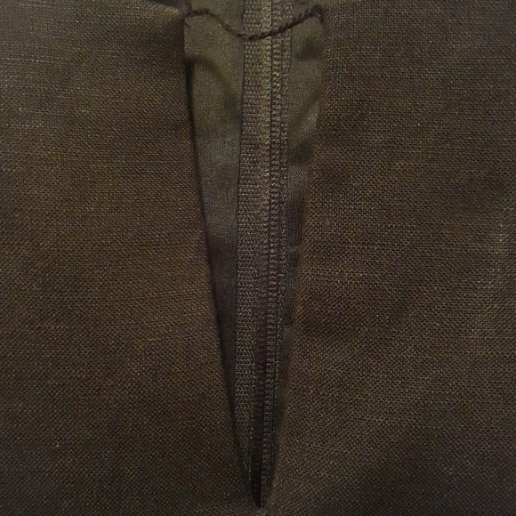 Black sleeveless linen dress - Picture 5 of 6